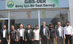 HÜDA PAR heyetinden “Genç İçin Bir Saat” derneğine ziyaret