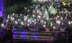 İstanbul'da binler Gazze'deki açlık ve soykırıma karşı yürüdü
