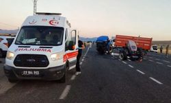 Kovancılar-Bingöl kara yolunda kaza: 1 yaralı