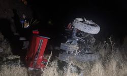 Malatya'da traktör devrildi: 1 ölü