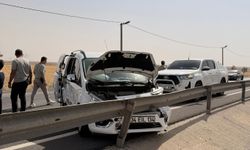 Mardin’de iki araç çarpıştı: 5 yaralı