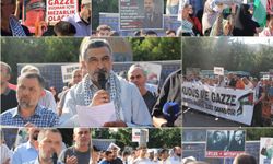 Mardinliler Gazze için küresel çağrıya uyararak meydanlarda bir araya geldi 