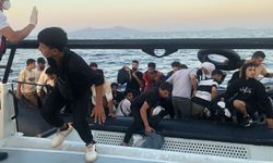 Muğla açıklarında 22 düzensiz göçmenler kurtarıldı