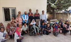 Şanlıurfa’da engelli öğrenciye Kur’an kursunda akülü araç sürprizi