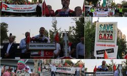 Şanlıurfa’da ‘Gazze ölüyor, ayağa kalk’ temalı etkinlik düzenlendi