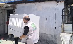 Tarsus Umut Kervanı'ndan ihtiyaç sahibi ailelere ev eşyası desteği