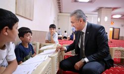 Vali Akkoyun’dan Kur’an Kurslarına Ziyaret