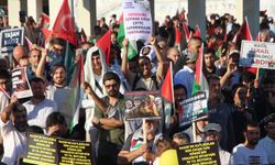 Ankara’da Gazze için on binler ‘artık yeter’ dedi