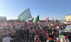 Ankara'da Gazze yürüyüşü için on binler hazır