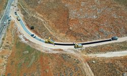 Büyükşehir Belediyesi ilçelerdeki yol çalışmalarını sürdürüyor