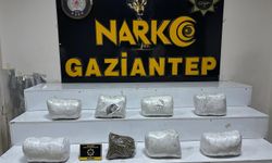 Gaziantep'te 7 kilo 150 gram skunk ele geçirildi