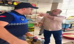 Gaziantep'te iş yeri denetimine giden zabıta esnaf tarafından kovuldu