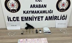 Gaziantep'te silah ve uyuşturucu ele geçirildi