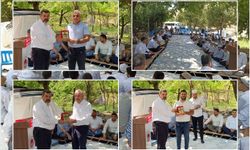 Hafızlık öğrencilerine destek olanlara plaket verildi