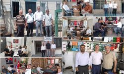 HÜDA PAR Şahinbey İlçe Başkanı Kaya'dan muhtar ziyaretleri