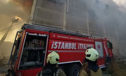 İstanbul Avcılar'da fabrika yangını