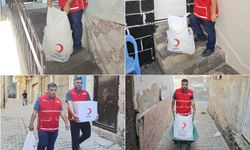 Kızılay Sur Şubesinden ihtiyaç sahibi ailelere yardım