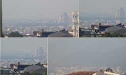 Kocaeli ve İznik'teki orman yangınlarının duman bulutu Bursa semalarını kapladı 