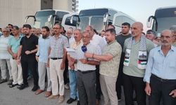 Malatyalılar, "Gazze'ye İnsani Koridor" yürüyüşüne katılmak için yola çıktı