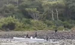 Marmaris açıklarında 34 düzensiz göçmen yakalandı