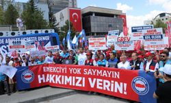 Memur-Sen’den Maliye Bakanlığı önünde eylem: Emeğimizi yok saymayın, hakkımızı verin