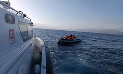 Muğla açıklarında 19 düzensiz göçmen yakalandı