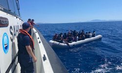Muğla açıklarında 45 düzensiz göçmen yakalandı