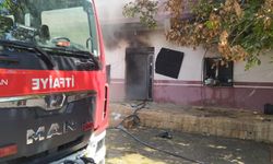 Şanlıurfa'da ev yangını itfaiye ekiplerince söndürüldü
