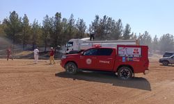 Şanlıurfa’da ormanlık alandaki yangın söndürüldü