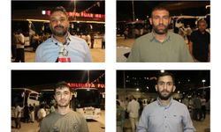 Şanlıurfa’dan Ankara’ya Gazze için yola çıkan vatandaşlar İLKHA’ya konuştu