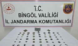 Bingöl’de tarihi eser operasyonu: 58 parça eser ele geçirildi