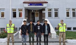 Bitlis’te 4 düzensiz göçmen yakalandı