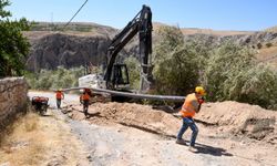 Büyükşehir Belediyesinden Ayvalı Mahallesi'ne 11 bin 950 metre içme suyu hattı