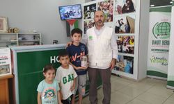 Çocuklardan Gazze’ye anlamlı destek