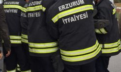 Erzurum OSB’de boya fabrikasında yangın çıktı