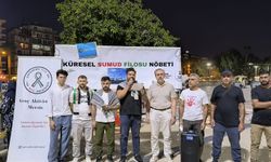 Genç aktivistlerden Küresel Sumud Filosu'na destek açıklaması