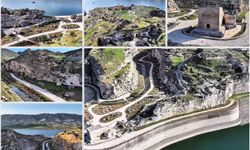 Hasankeyf'te Şaab Vadisi ve Küçük Saray ilgi çekiyor