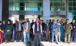 Hastanede saldırıya uğrayan doktor için basın açıklaması gerçekleştirildi