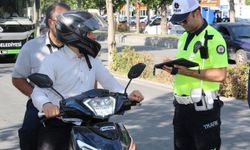 Kask ve kaldırım denetiminde 919 sürücüye 2,4 milyon TL ceza kesildi