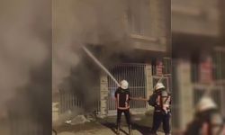 Malatya'da bir işyerinde yangın çıktı