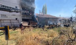 Malatya'da korkutan ev yangını 