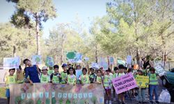 Mersin’de miniklere orman yangınlarına karşı bilinçlendi
