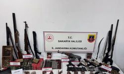 Sakarya’da yüklü miktarda mühimmat ele geçirildi