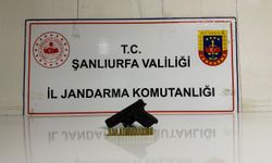 Şanlıura’da ruhsatsız tabanca ele geçirildi
