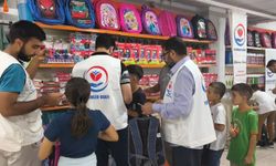 Şanlıurfa’da yetim ve öksüz çocuklara kırtasiye desteği