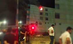 Siverek’te apartman yangını paniğe neden oldu