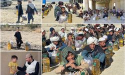 Umut Kervanı'ndan Afganistan'da gıda yardımı