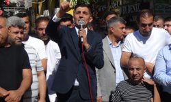 Yüksek tutarlı elektrik faturaları Cizre’de protesto edildi