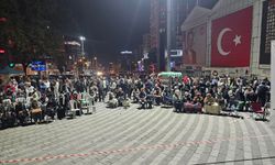 Bursa Küresel Sumud Filosu için meydanlarda