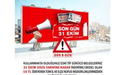 Eski tip ehliyetler için son fırsat: 31 Ekim'e dikkat!